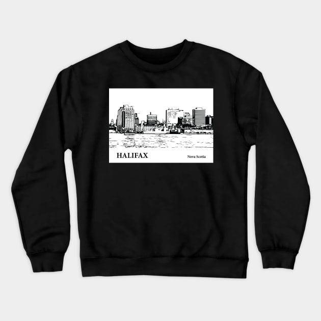 Halifax - Nova Scotia Crewneck Sweatshirt by Lakeric